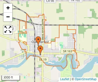 Area schools map